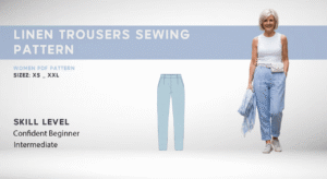 Read more about the article Linen Trousers Sewing Pattern – Easy, Polished Wardrobe Workhorse