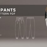 Sweatpants Sewing Pattern – Cozy PDF Joggers in 5 Sizes